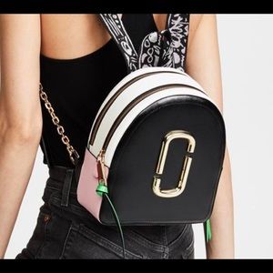 Marc Jacobs pack shot backpack.